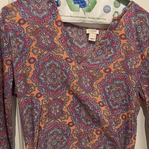 Excellent Condition JCrew Paisley Tunic